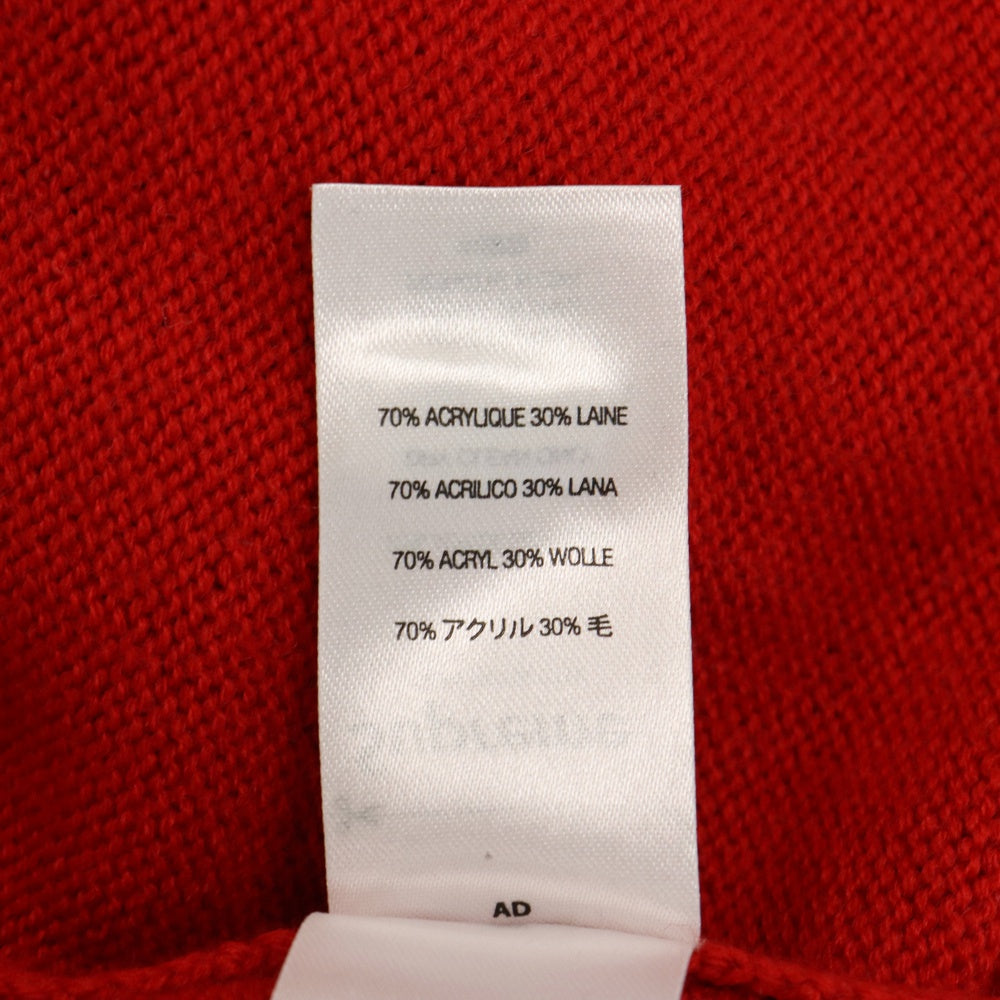 SUPREME(シュプリーム) 21AW Faces Sweater フェイスデザイン クルーネック ニットセーター ブラック