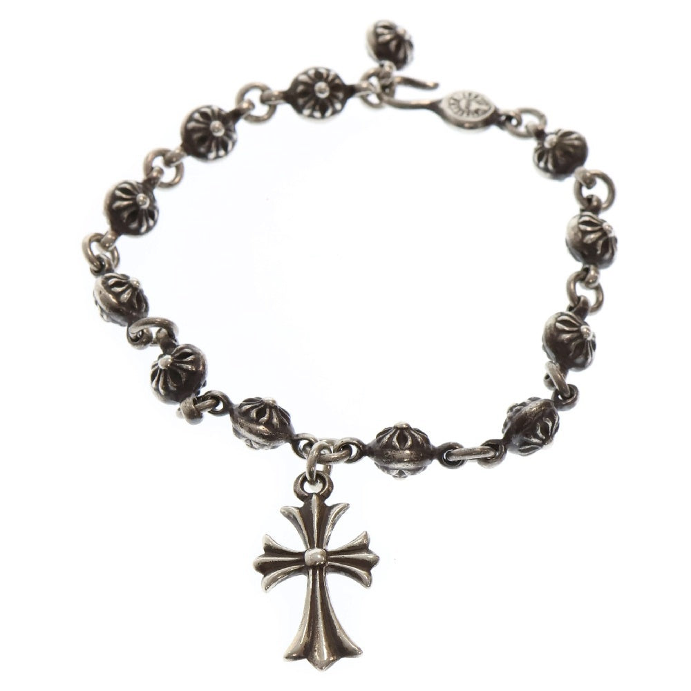 CHROME HEARTS(クロムハーツ) NO1 BALL CH CROSS #1クロスボールタイニーCHクロス シルバーブレスレット