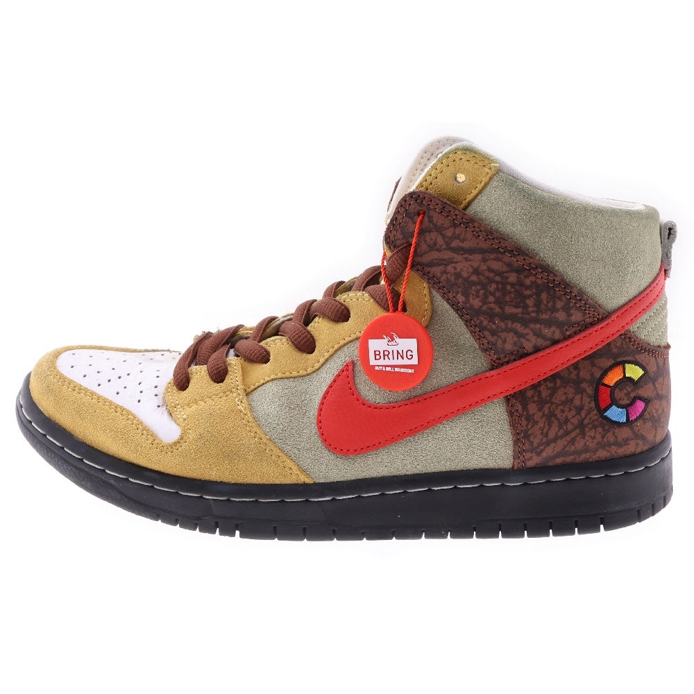 NIKE SB(ナイキエスビー) DUNK HIGH COLOR SKATES KEBAB ダンク ハイ カラースケート ケバブ ハイカットスニーカー マルチ US9/27cm CZ2205-700