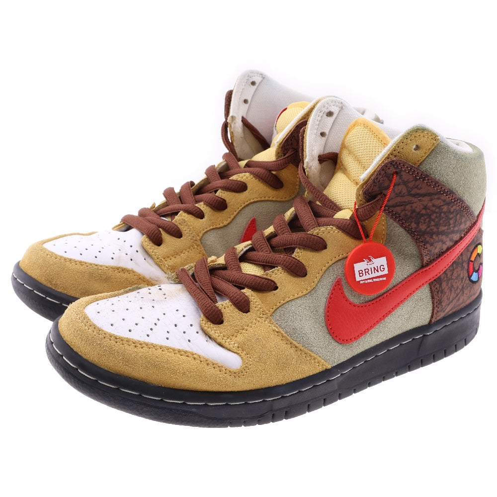 NIKE SB(ナイキエスビー) DUNK HIGH COLOR SKATES KEBAB ダンク ハイ カラースケート ケバブ ハイカットスニーカー マルチ US9/27cm CZ2205-700