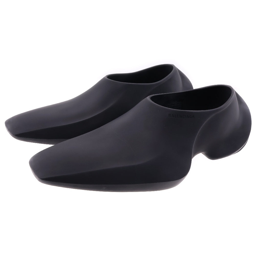 BALENCIAGA(バレンシアガ) 22SS Space Shoe スペースシュー ラバー ローカットスニーカー ブラック 689242