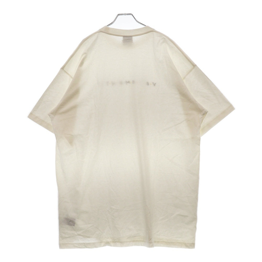 VETEMENTS(ヴェトモン) 21SS Friendry Logo T-shirt フレンドリーロゴ フロント刺繍 クルーネック 半袖Tシャツ カットソー ホワイト UE51TR340W