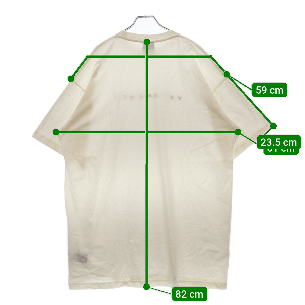 VETEMENTS(ヴェトモン) 21SS Friendry Logo T-shirt フレンドリーロゴ フロント刺繍 クルーネック 半袖Tシャツ カットソー ホワイト UE51TR340W