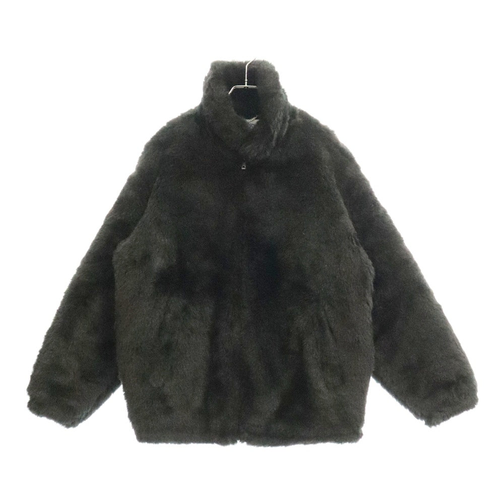 WACKO MARIA(ワコマリア) 21AW ×WILD BUNCH FUR COACH JACKET ワイルド バンチ ファー ジップアップ コーチ ジャケット ブラック WB-WM-BL01