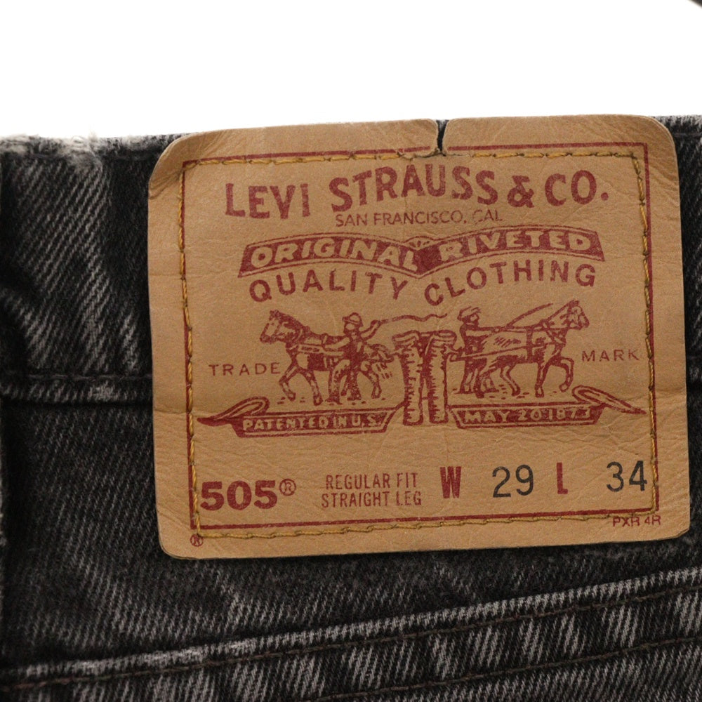 Levi's(リーバイス) 90S VINTAGE 505 ヴィンテージ ボタン裏525 ストレート デニム パンツ インディゴ