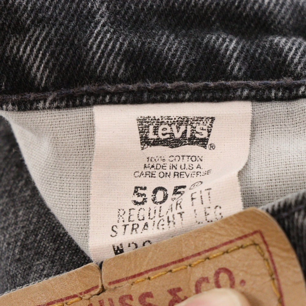 Levi's(リーバイス) 90S VINTAGE 505 ヴィンテージ ボタン裏525 ストレート デニム パンツ インディゴ