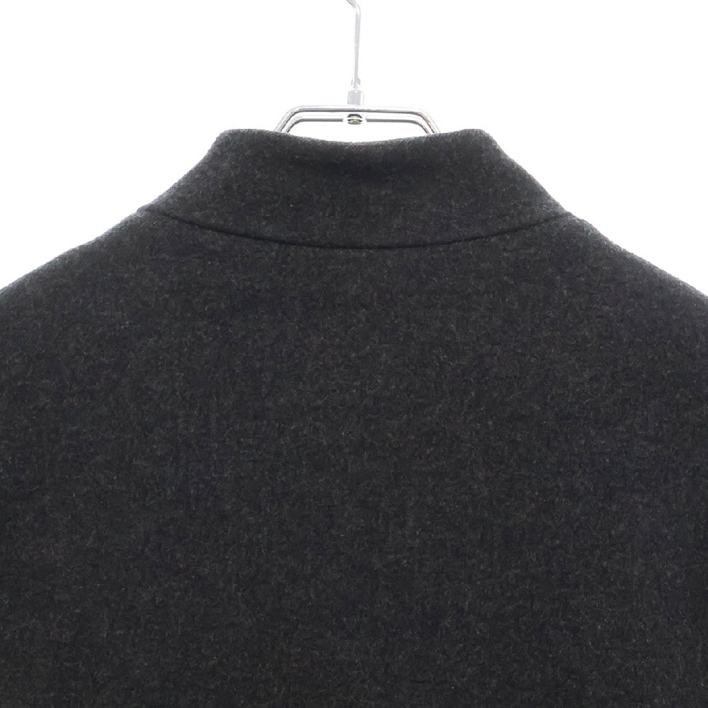 JIL SANDER(ジルサンダー) 90S 比翼仕立て ジップアップ ウール コート グレー レディース