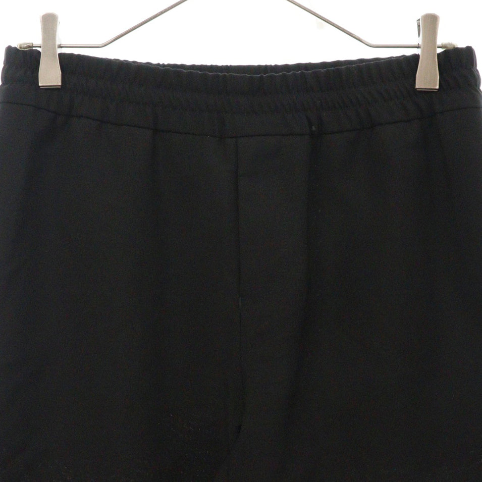 Acne Studios(アクネ ストゥディオズ) 18SS ウール ウエストゴム スラックス パンツ 20C146 ブラック