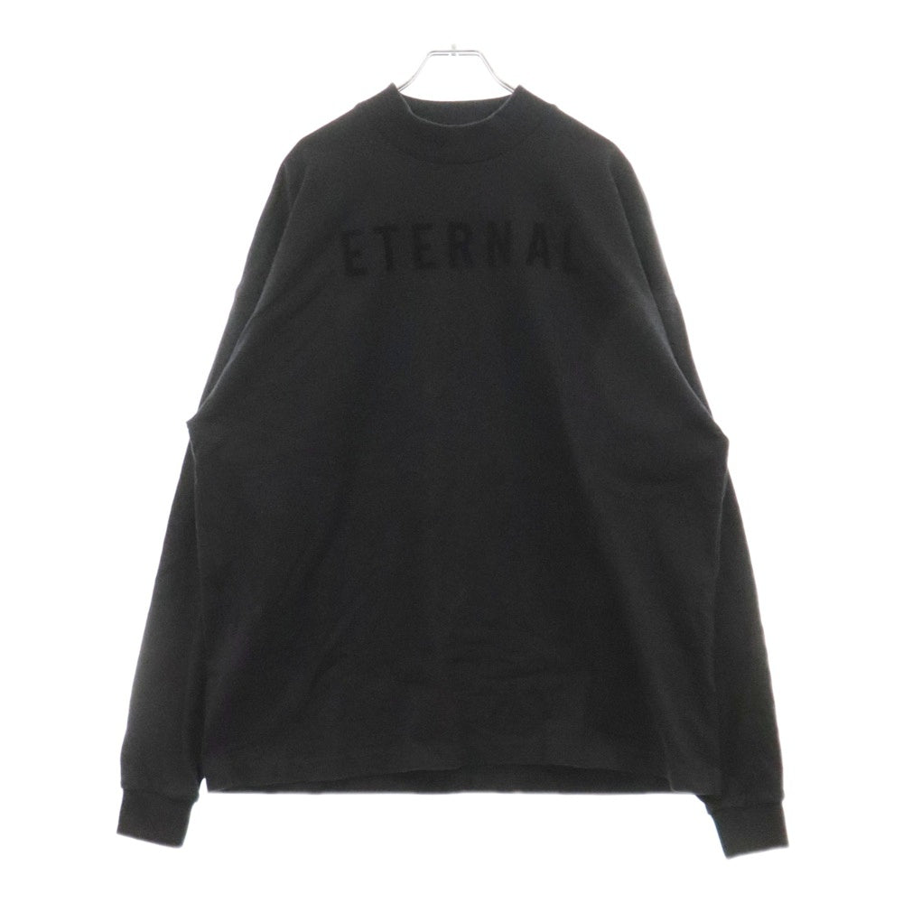 FEAR OF GOD(フィアオブゴッド) ETERNAL COLLECTION COTTON LONG SLEEVES エターナル コットン ロングスリーブ カットソー 長袖Tシャツ ブラック FGE50002AJER-001
