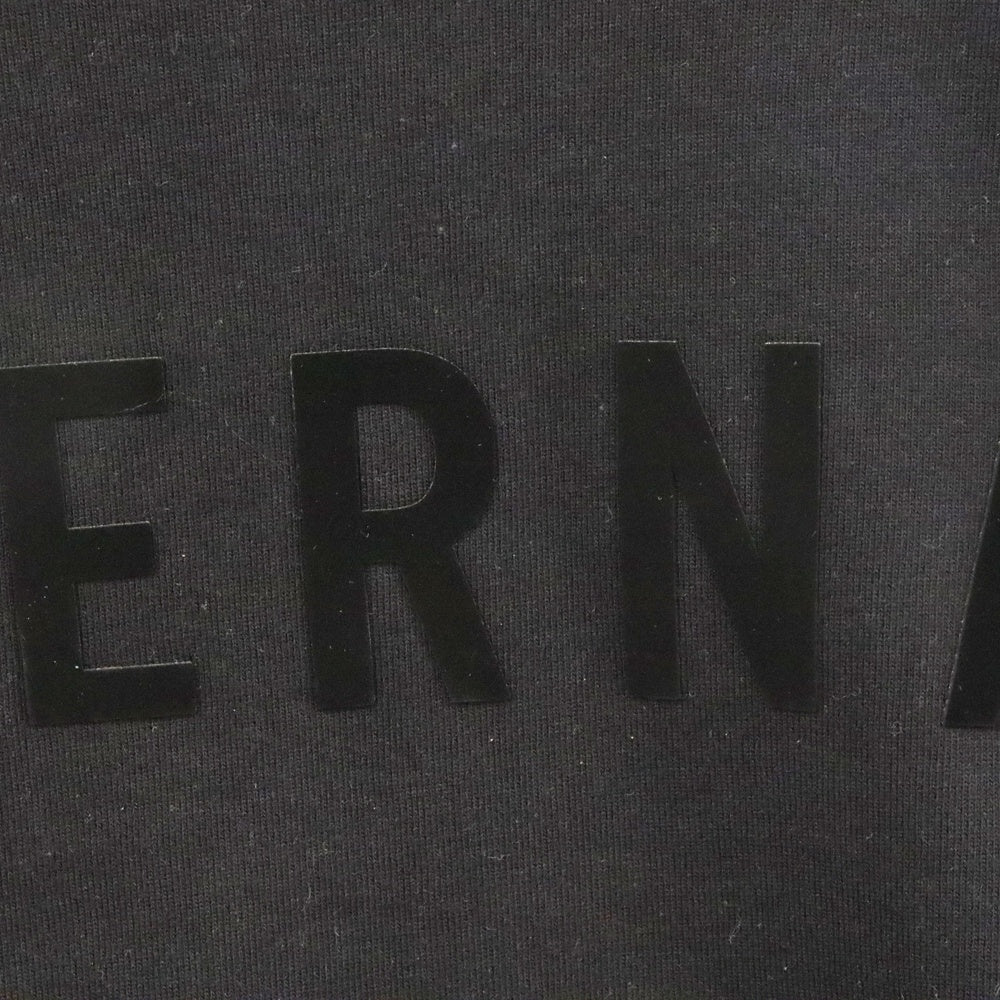 FEAR OF GOD(フィアオブゴッド) ETERNAL COLLECTION COTTON LONG SLEEVES エターナル コットン ロングスリーブ カットソー 長袖Tシャツ ブラック FGE50002AJER-001