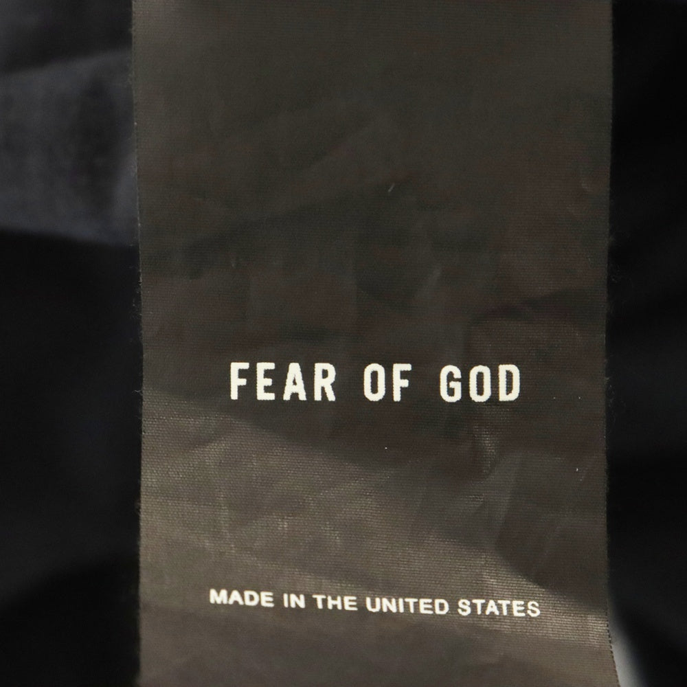 FEAR OF GOD(フィアオブゴッド) ETERNAL COLLECTION COTTON LONG SLEEVES エターナル コットン ロングスリーブ カットソー 長袖Tシャツ ブラック FGE50002AJER-001