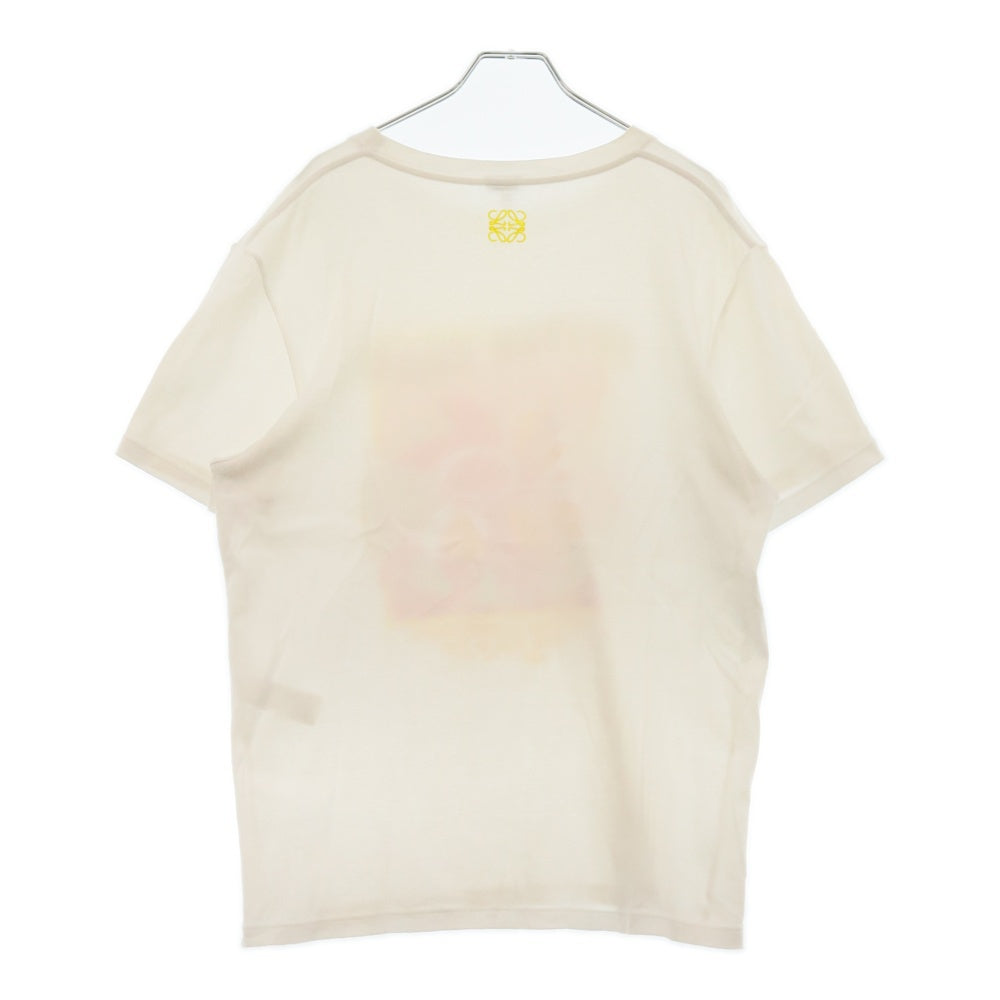 LOEWE(ロエベ) OYSTER SNACK オイスター スナック プリント クルーネック 半袖Tシャツ カットソー ホワイト H526Y22X46
