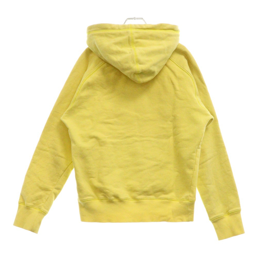 DIOR(ディオール) 21AW ×PETER DOIG ピータードイグ ロゴエンブロイダリー フーディ プルオーバースウェットパーカー イエロー 143J683B0531