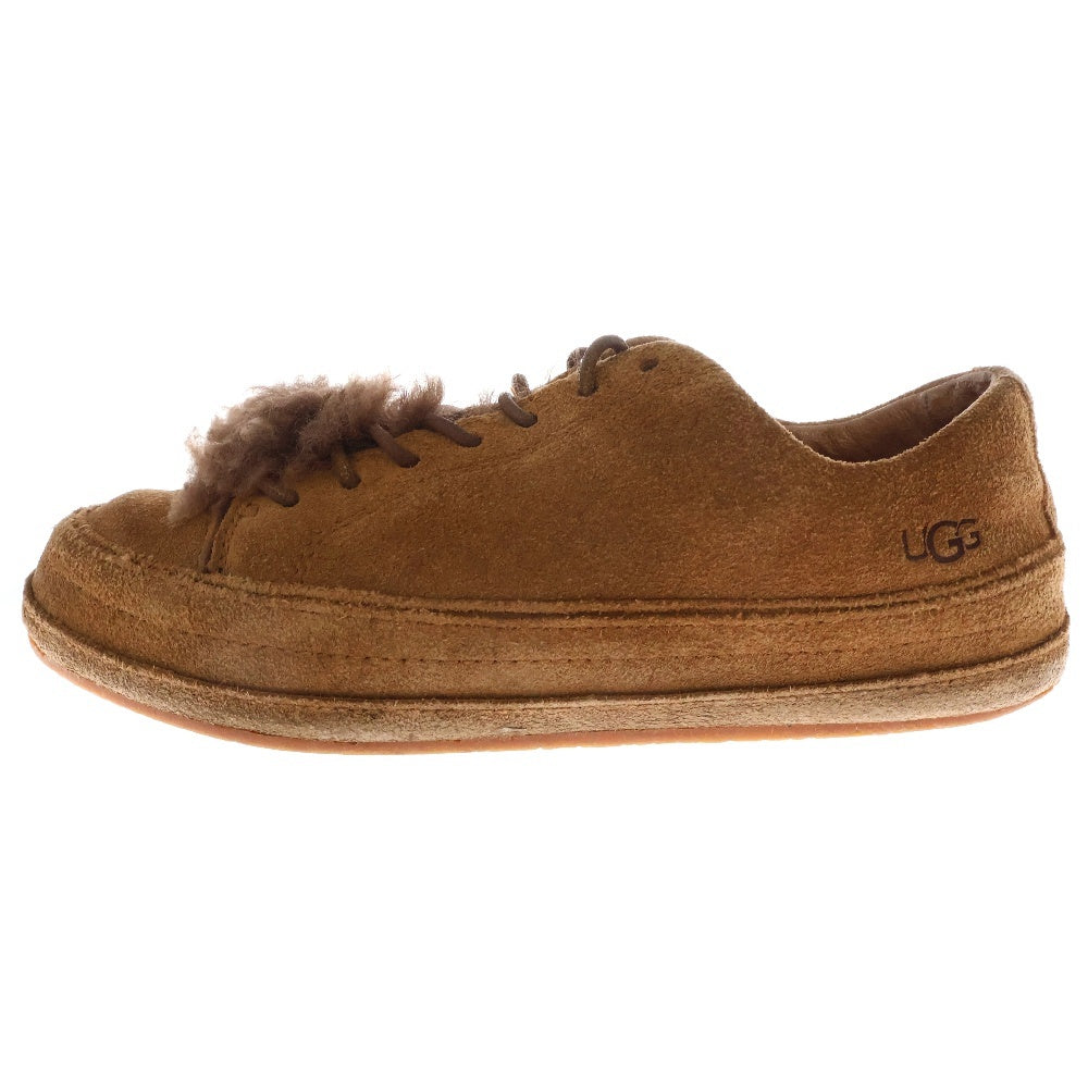 UGG(アグ) Blake Fur レースアップムートンローカットスニーカー ベージュ レディース US5.5/22.5cm 1019248
