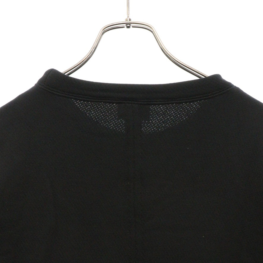 JIL SANDER(ジルサンダー) イタリア製 クルーネック スウェットトレーナー ブラック JSMI707011