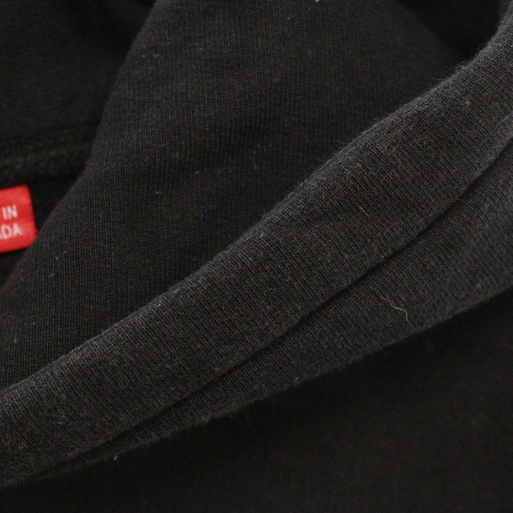 SUPREME(シュプリーム) 19SS Chenille Hooded Sweatshirt シェニール プルオーバーパーカー スウェット ブラック