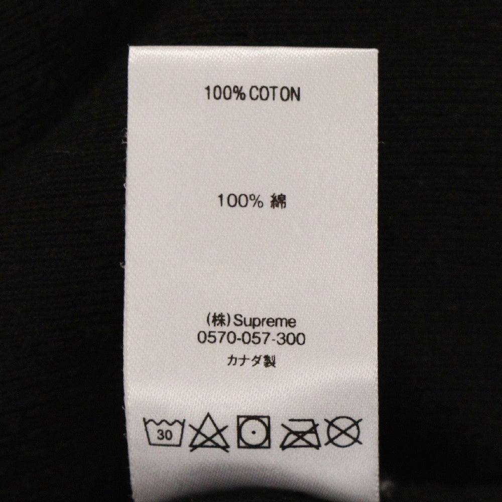 SUPREME(シュプリーム) 19SS Chenille Hooded Sweatshirt シェニール プルオーバーパーカー スウェット ブラック