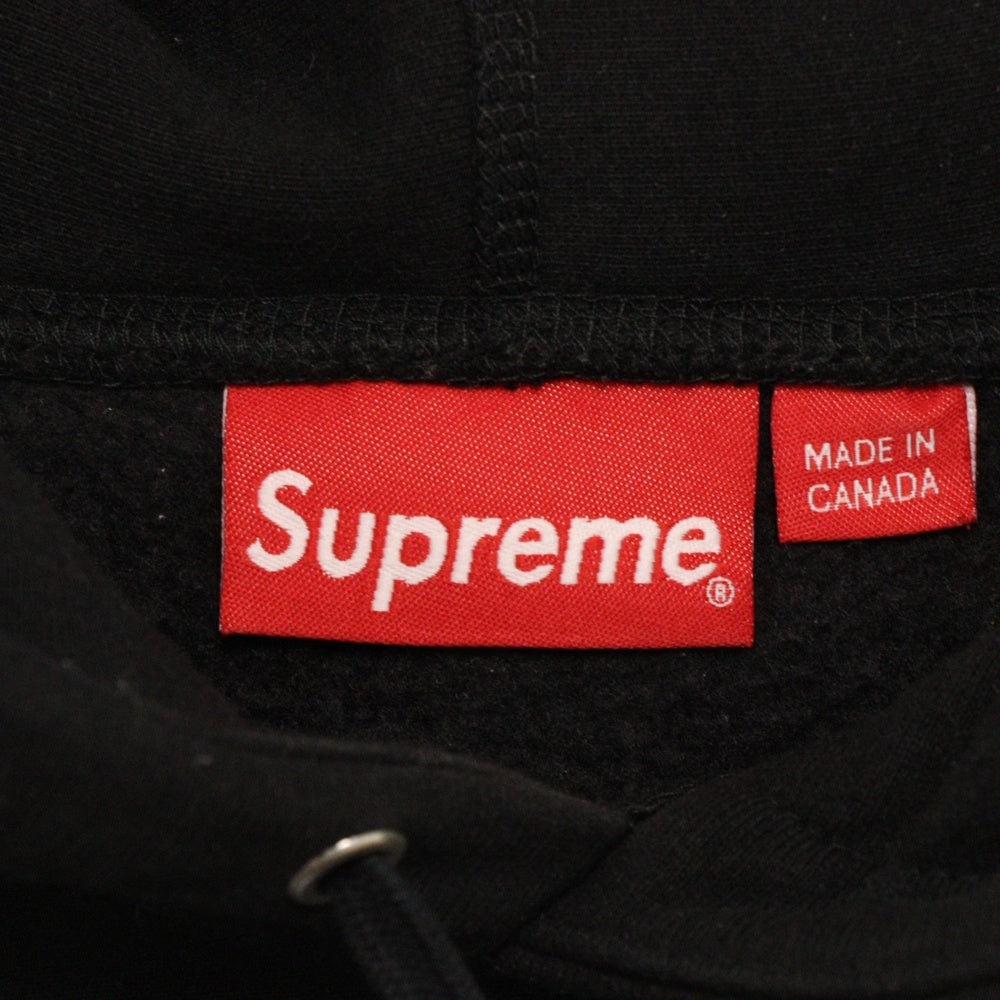 SUPREME(シュプリーム) 23SS Motion Logo Hooded Sweatshirt モーションロゴプリント フーディープルオーバーパーカー スウェット ブラック
