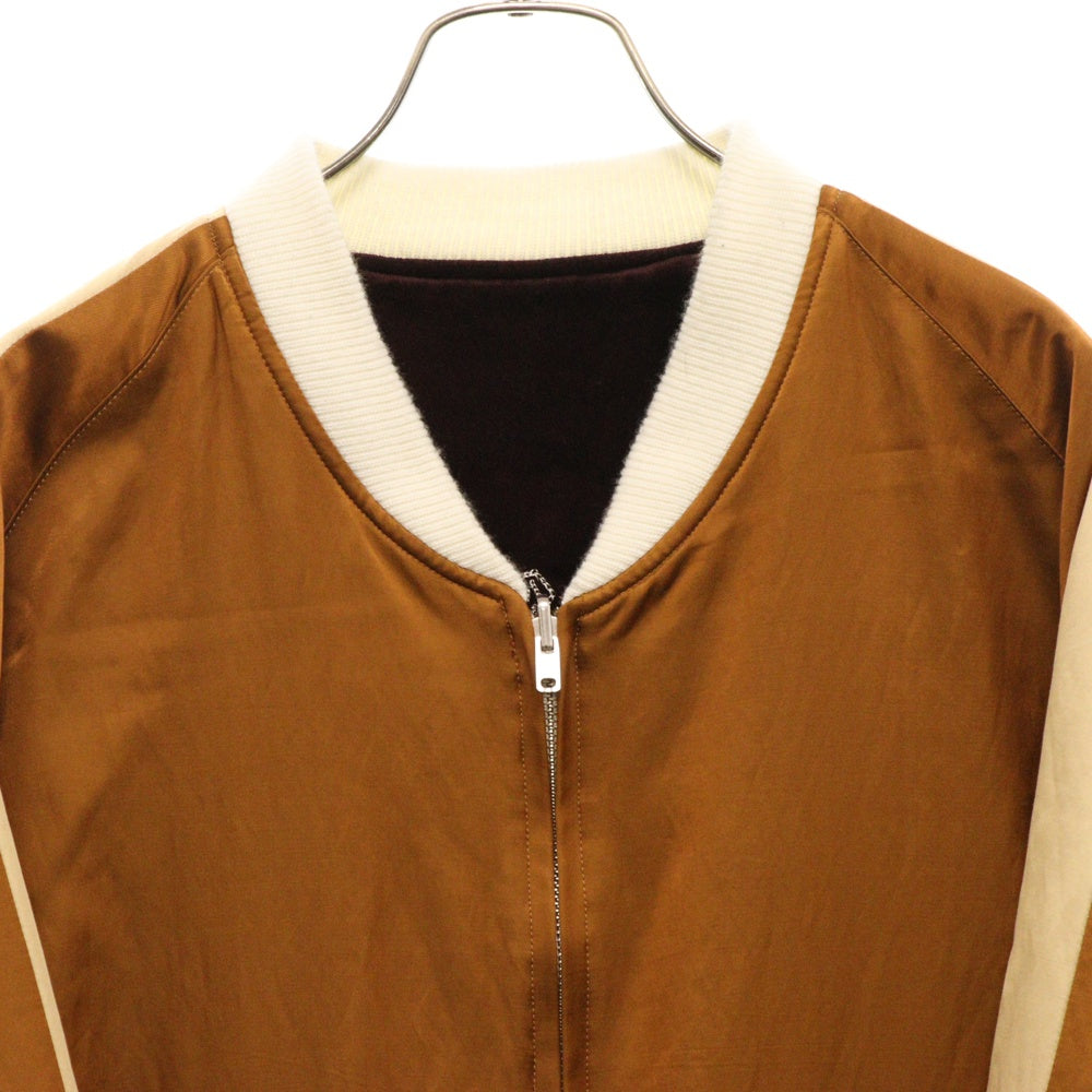 Sasquatchfabrix.(サスクワッチファブリックス) 24AW EASTEND DRAGON SOUVENIR JACKET リバーシブル ドラゴンスーベニアジャケット スカジャン ボルドー 24AW-JKM-005