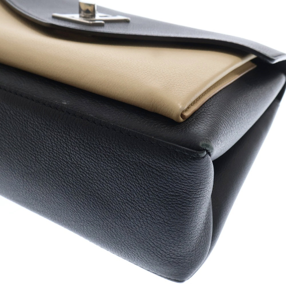 LOUIS VUITTON(ルイヴィトン) マイロックミー 2Way ツートーン レザー ショルダー ハンドバッグ レディース ブラック/ベージュ M54878