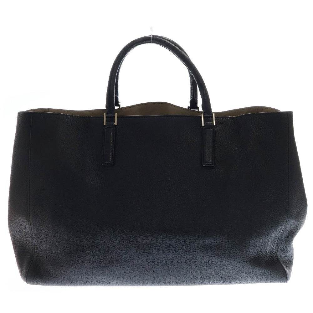 Anya Hindmarch(アニヤハインドマーチ) EBURY MAXI FEATHERWEIGHT イーバリー マキシ フェザーウェイト レザー トートバッグ ブラック