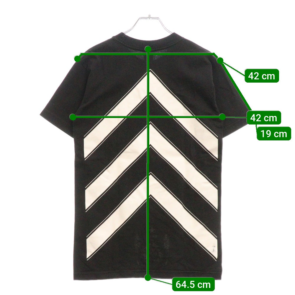 CHROME HEARTS(クロムハーツ) FOTI TEE フォティ スカルプリント クルーネック ポケット 半袖Tシャツ カットソー ブラック