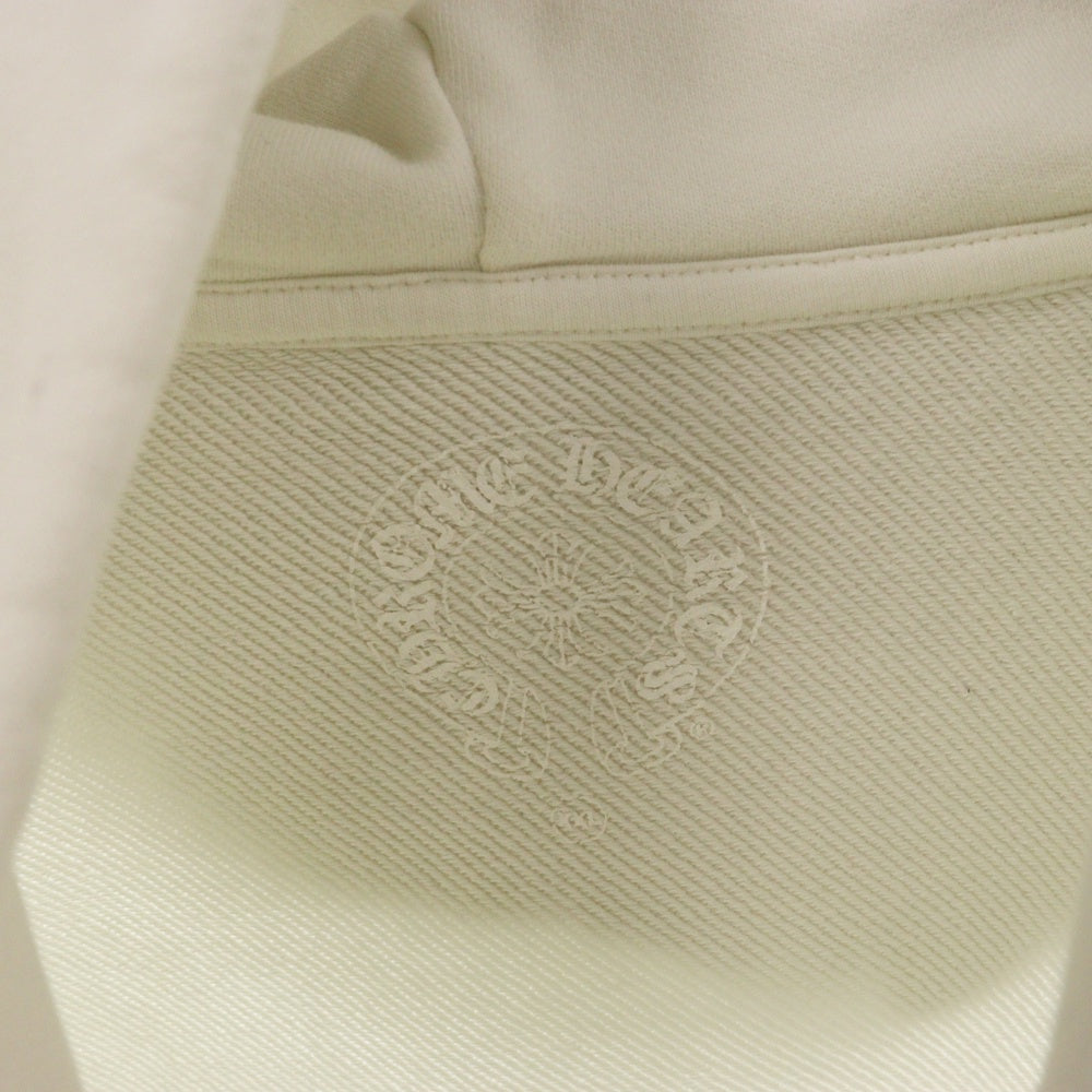 CHROME HEARTS(クロムハーツ) ダイスキーリング プリント スウェット プルオーバーパーカー ホワイト