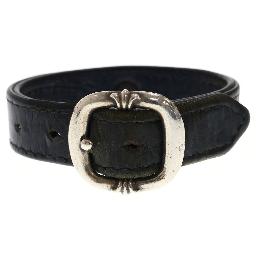 CHROME HEARTS(クロムハーツ) GUNSLINGER ガンスリンガー クロスボールレザーブレスレット