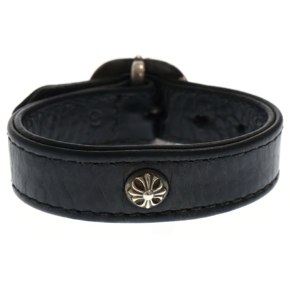 CHROME HEARTS(クロムハーツ) GUNSLINGER ガンスリンガー クロスボールレザーブレスレット