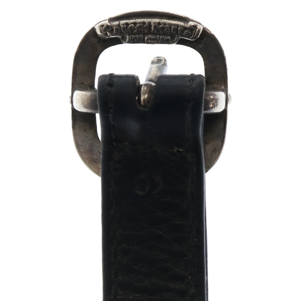 CHROME HEARTS(クロムハーツ) GUNSLINGER ガンスリンガー クロスボールレザーブレスレット