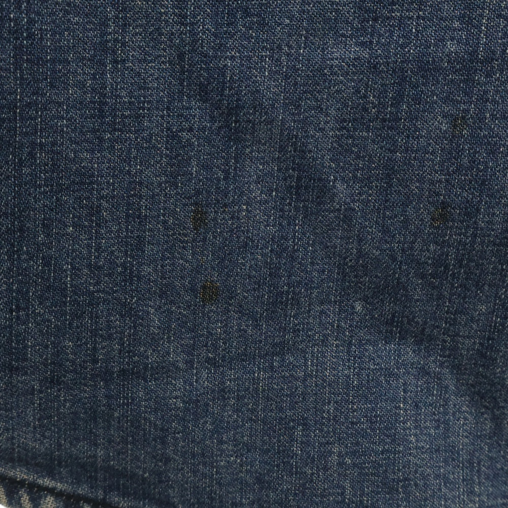 CHROME HEARTS(クロムハーツ) DENIM WESTERN クロスボールボタン デニムウエスタン 長袖シャツ インディゴ