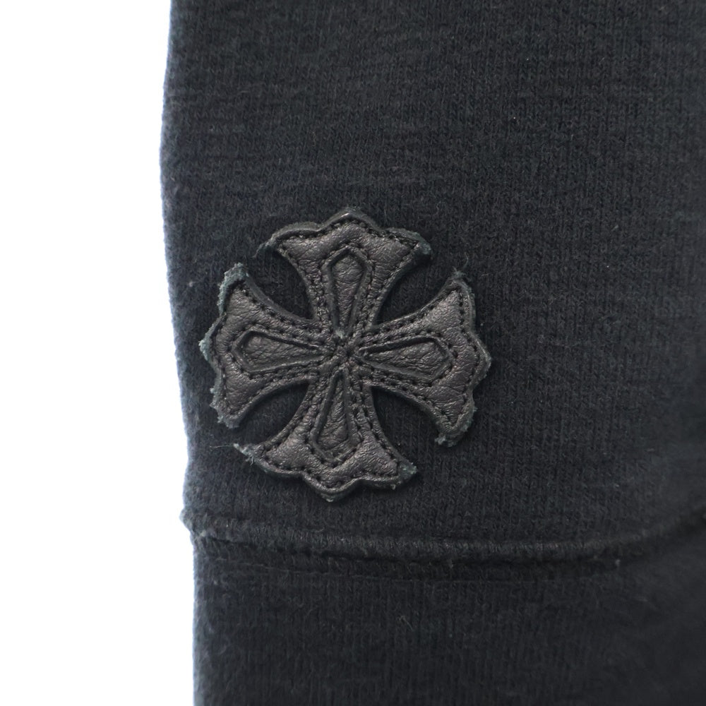 CHROME HEARTS(クロムハーツ) Y NOT CHプラスパッチ ダガージップ スウェットパンツ ブラック