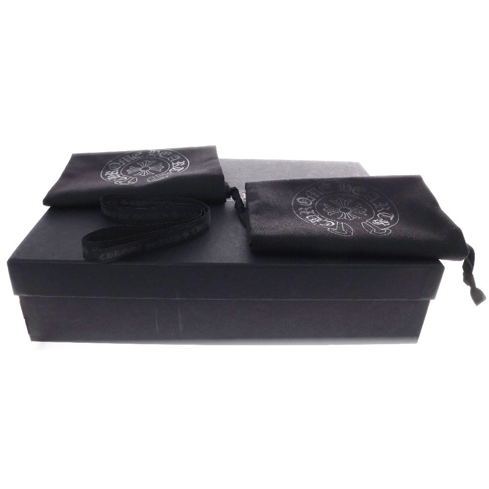 CHROME HEARTS(クロムハーツ) CH SLIDE LEATHER CHプラスパッチ レザーサンダル ホワイト