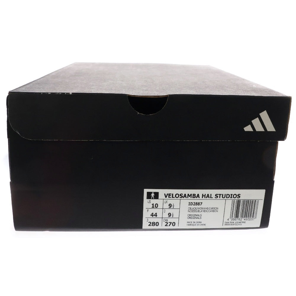 adidas(アディダス) ×HAL Studios Velosamba ハルスタジオ ベロサンバ ローカットスニーカーシューズ ブラック/ホワイト US10/28cm ID2887
