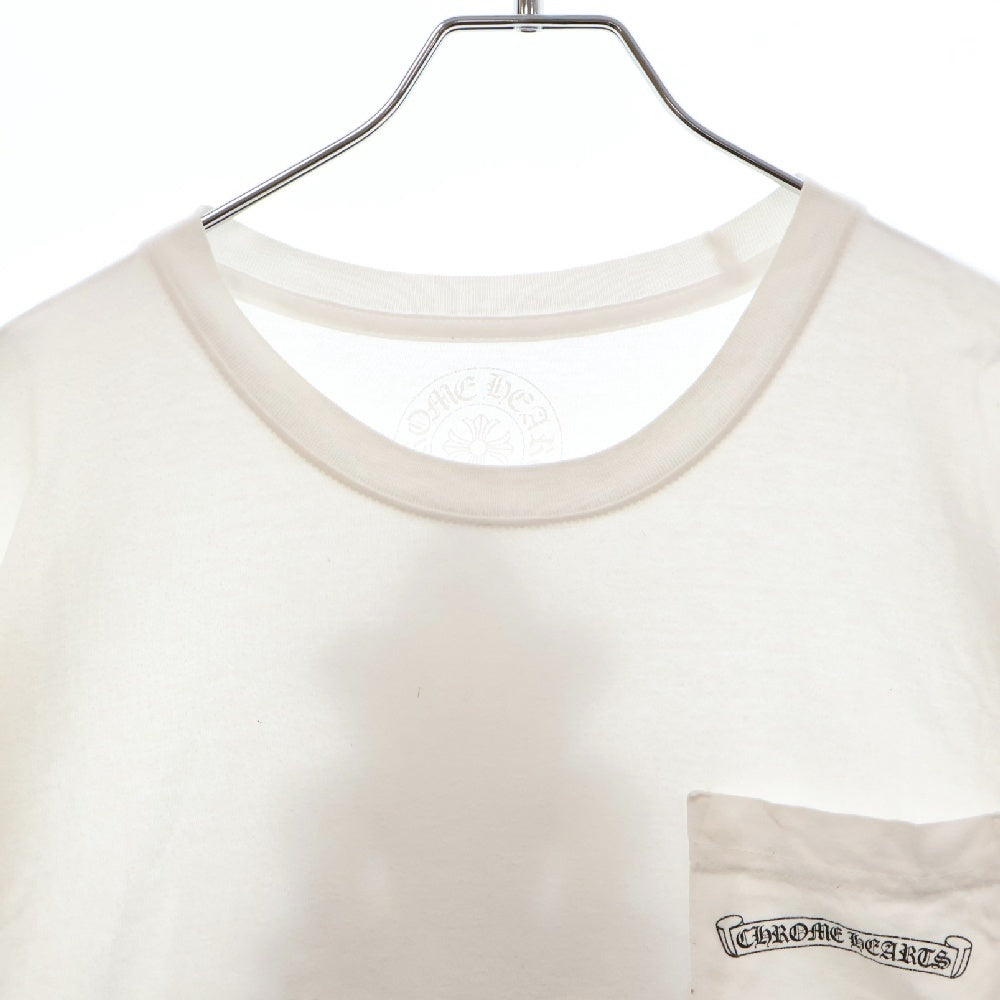 CHROME HEARTS(クロムハーツ) Floral Cross T-shirt フローラルクロス プリントTシャツ 半袖カットソー ホワイト