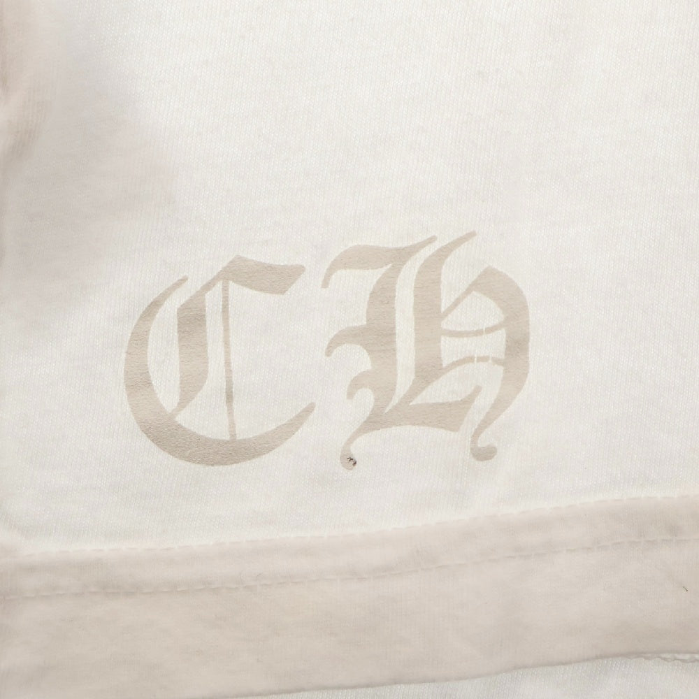CHROME HEARTS(クロムハーツ) Floral Cross T-shirt フローラルクロス プリントTシャツ 半袖カットソー ホワイト