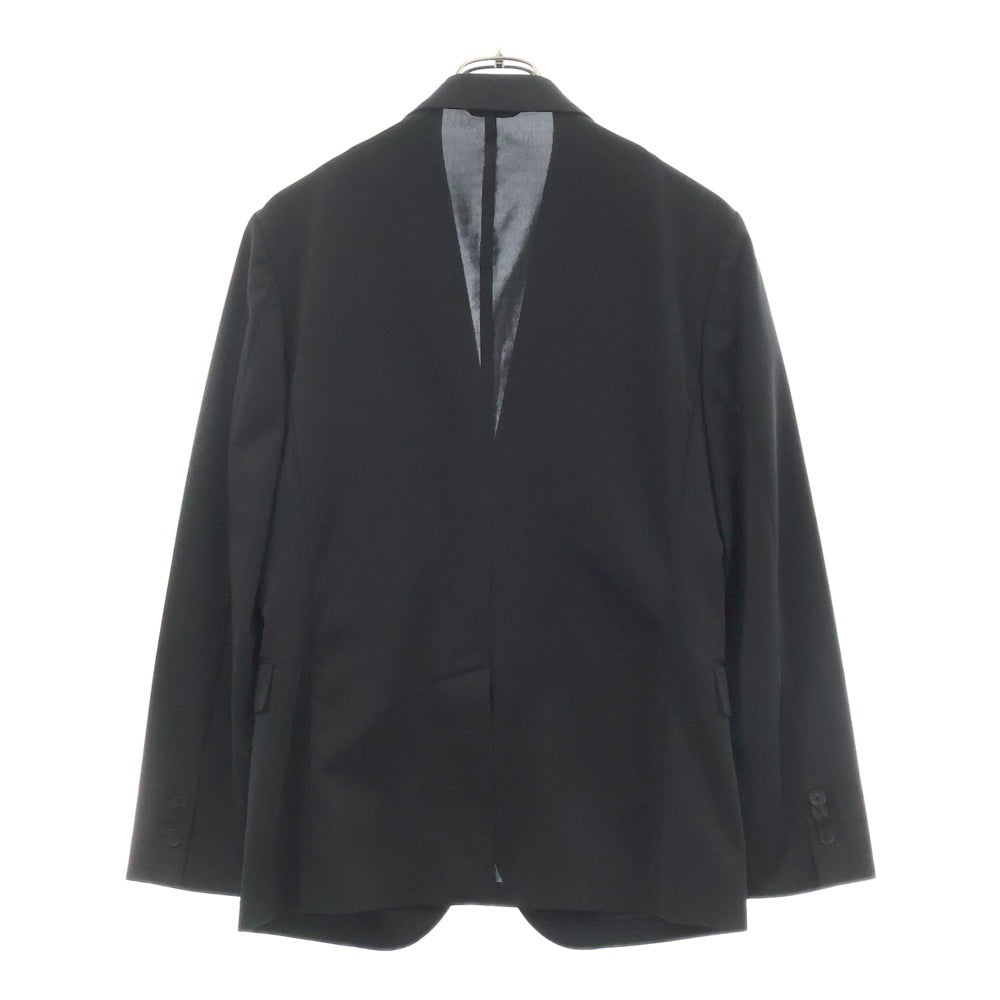 JOSEPH HOMME(ジョセフオム) ポリエステル 2B アンコンジャケット ノータック スラックスパンツ ブラック 437980/7010844