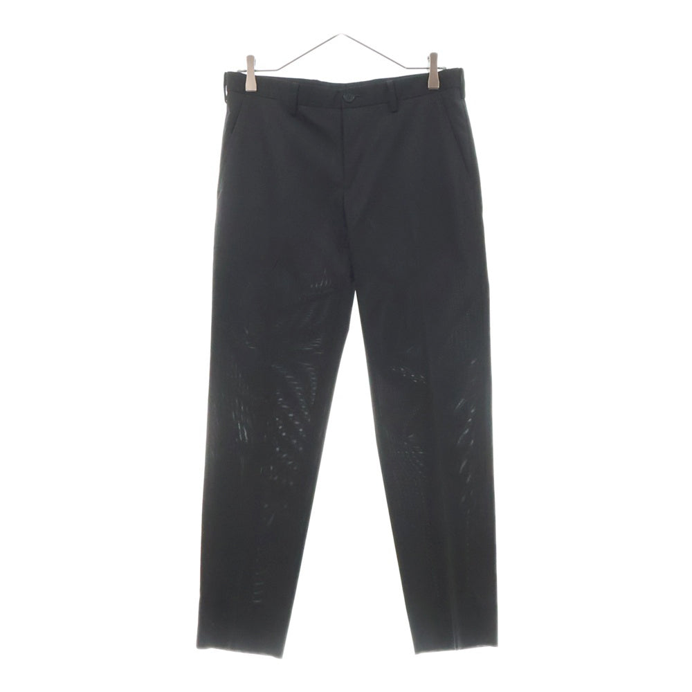 JOSEPH HOMME(ジョセフオム) ポリエステル 2B アンコンジャケット ノータック スラックスパンツ ブラック 437980/7010844