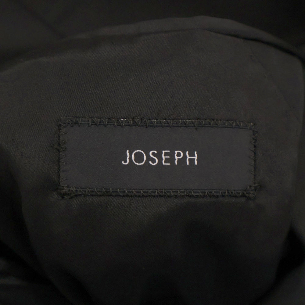 JOSEPH HOMME(ジョセフオム) ポリエステル 2B アンコンジャケット ノータック スラックスパンツ ブラック 437980/7010844