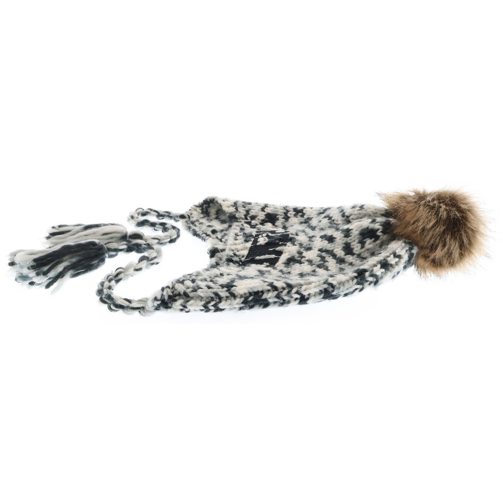 SUPREME(シュプリーム) 22AW New Era Toboggan Beanie ニューエラ アーチロゴ イヤーフラップビーニー ニット帽子 ブラック