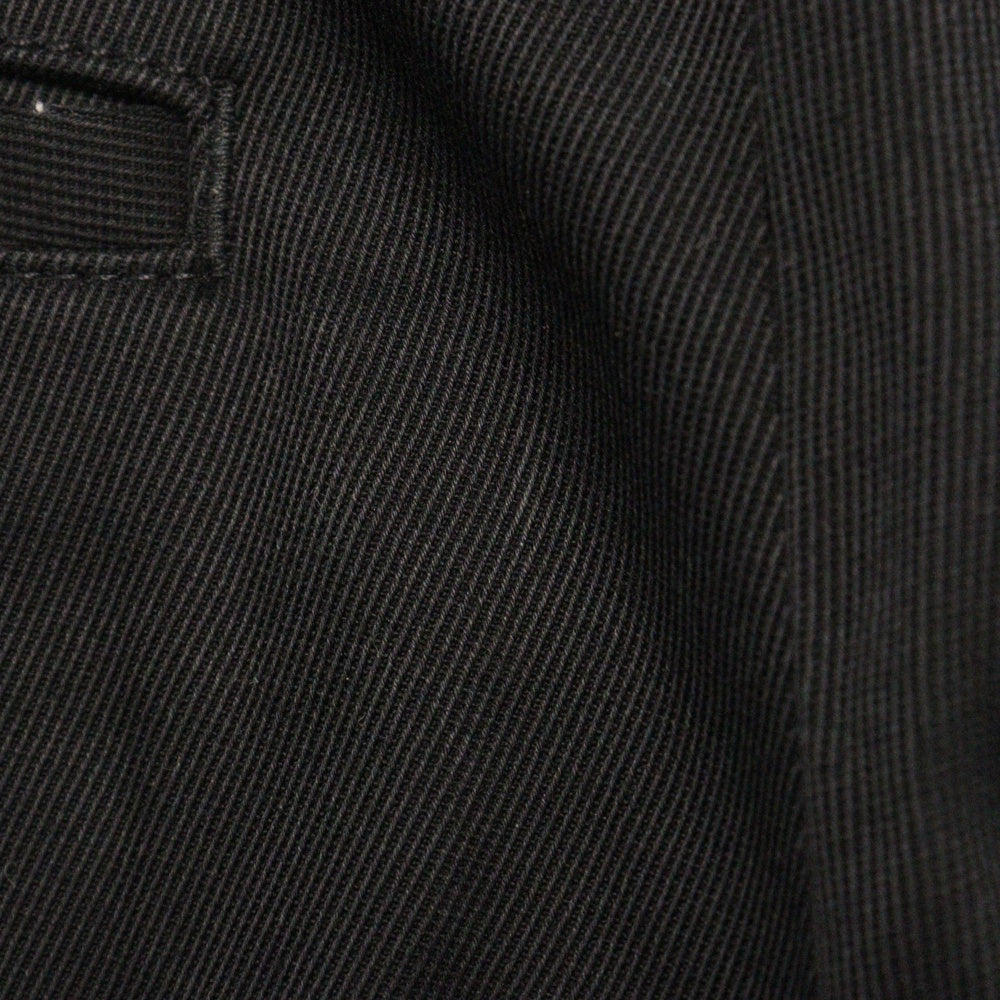 Acne Studios(アクネ ストゥディオズ) Twill trousers コットンツイル ノータック スラックスパンツ トラウザーズ ブラック FN-MN-TROU000808 BK0509
