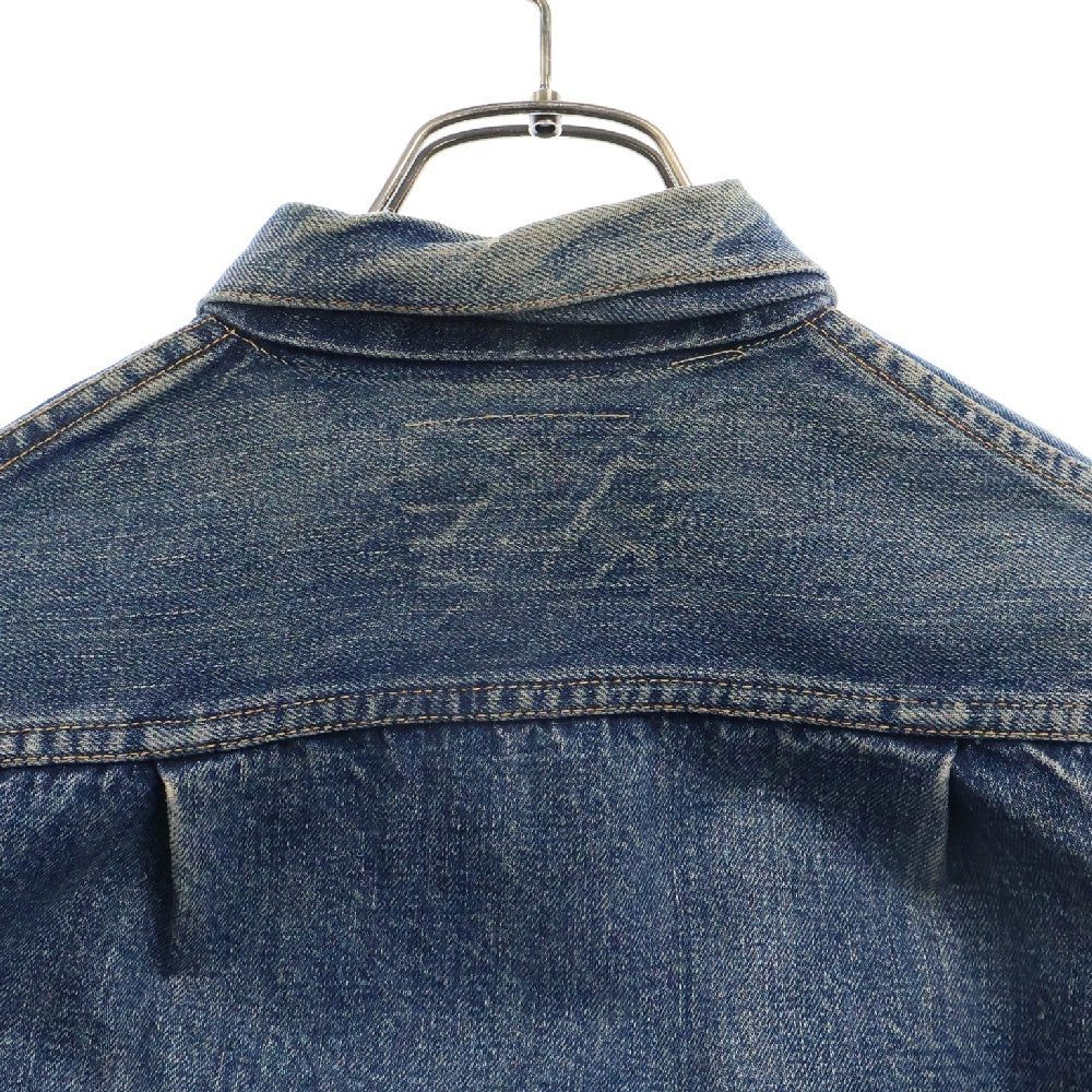 Levi's(リーバイス) VINTAGE 50s 507BXX ヴィンテージ セカンド Gジャン デニムジャケット 両面タブ BIGE インディゴ キッズ