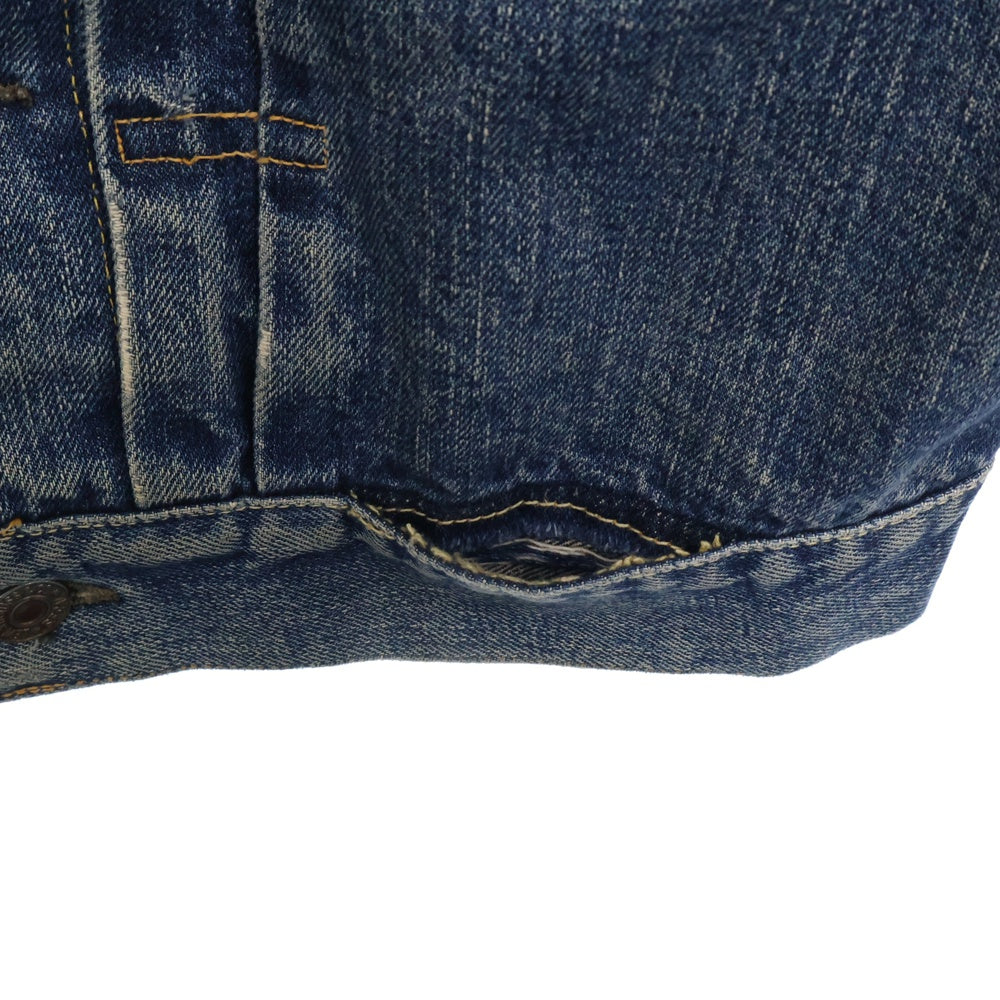 Levi's(リーバイス) VINTAGE 50s 507BXX ヴィンテージ セカンド Gジャン デニムジャケット 両面タブ BIGE インディゴ キッズ