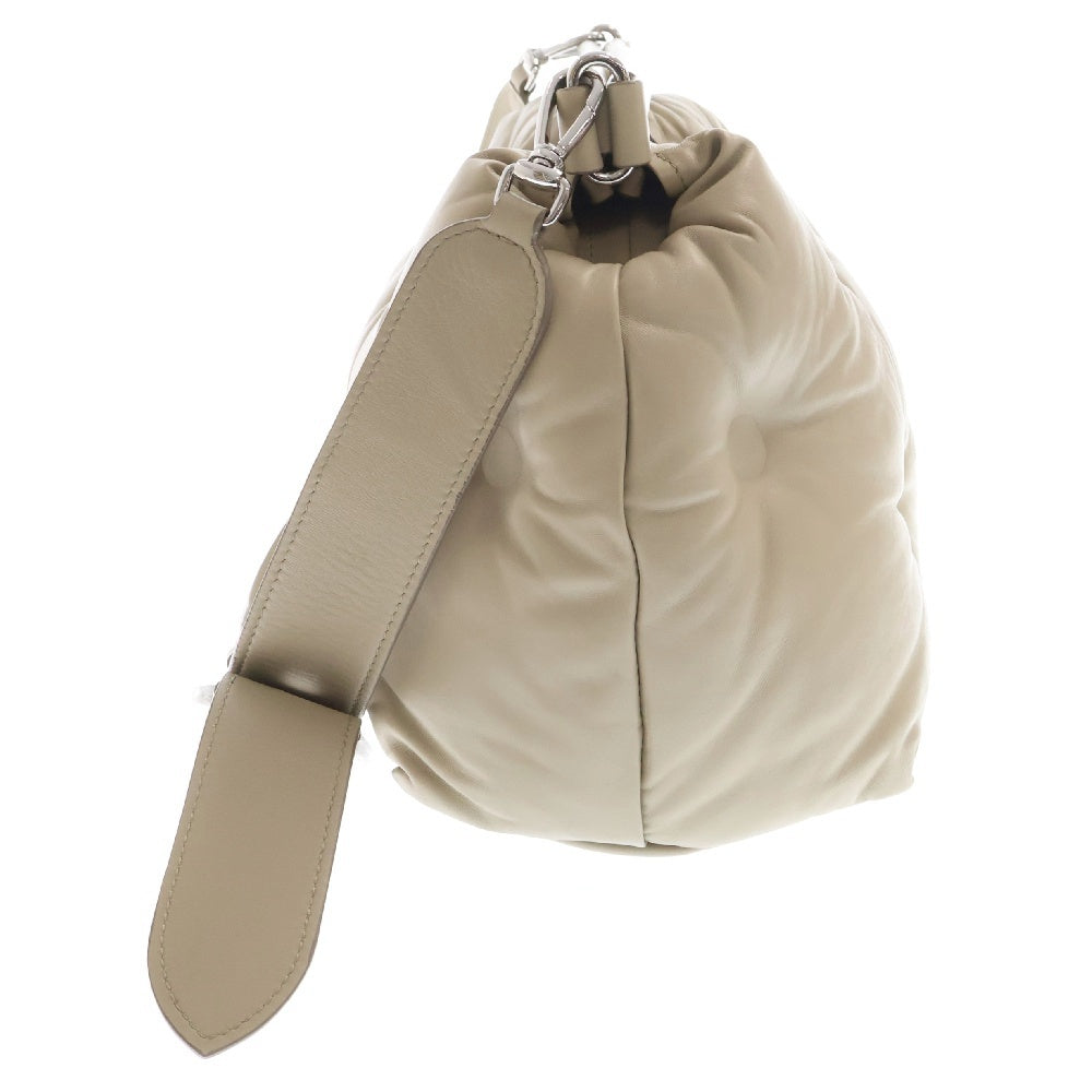 Maison Margiela 11(メゾンマルジェラ11) GLAM SLAM CLASSIQUE グラムスラムクラシック レザー ショルダーバッグ ベージュ S56WG0177