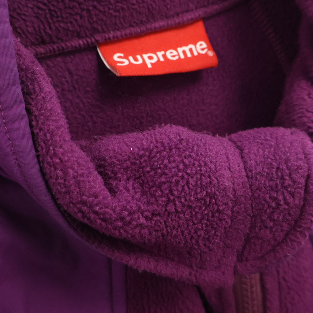 SUPREME(シュプリーム) 18AW Polartec Zip Up Jacket ポーラテック ジップアップ フリースジャケット パープル