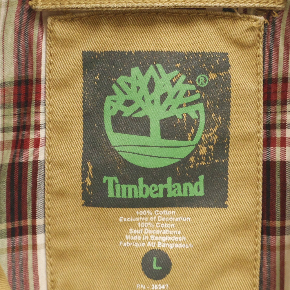 Timberland(ティンバーランド) スイングトップ ジップアップ スポーツジャケット ブラウン 58LM145