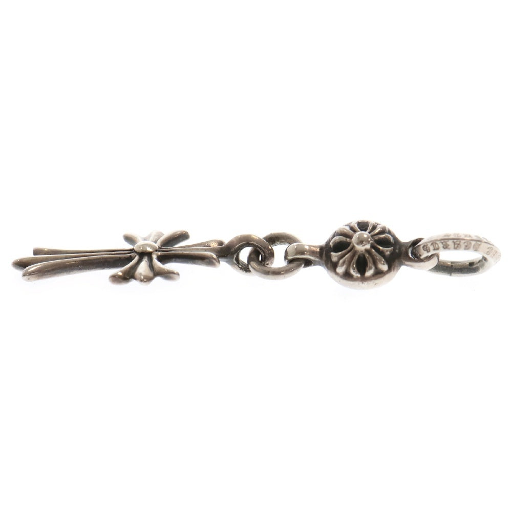 CHROME HEARTS(クロムハーツ) 1B TNY CH CRS 1ボール タイニー CHクロス チャーム ペンダントトップ シルバー BCA197