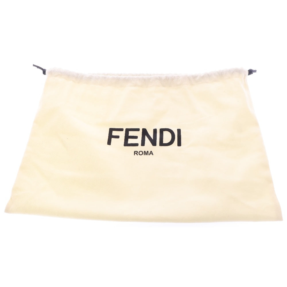 FENDI(フェンディ) ロゴデザイン ウール マフラー ベージュ