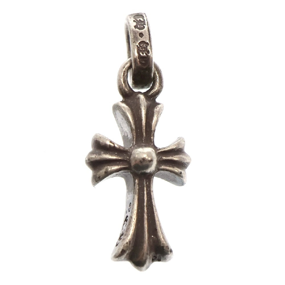 CHROME HEARTS(クロムハーツ) CRS BBYFAT ベイビーファットクロス ペンダントトップ シルバー BCA237