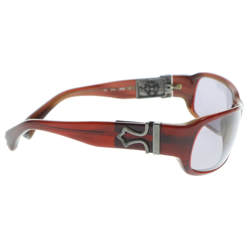 CHROME HEARTS(クロムハーツ) FIX II CHプラステンプル サングラス メガネ 眼鏡 レッド/ブラウン レディース
